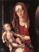 Albrecht Durer Virgin and Child before an Archway oil